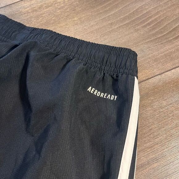 Adidas Black Athletic Workout Jogger Sweatpants Men Small Bin P-3‎ - Picture 6 of 6